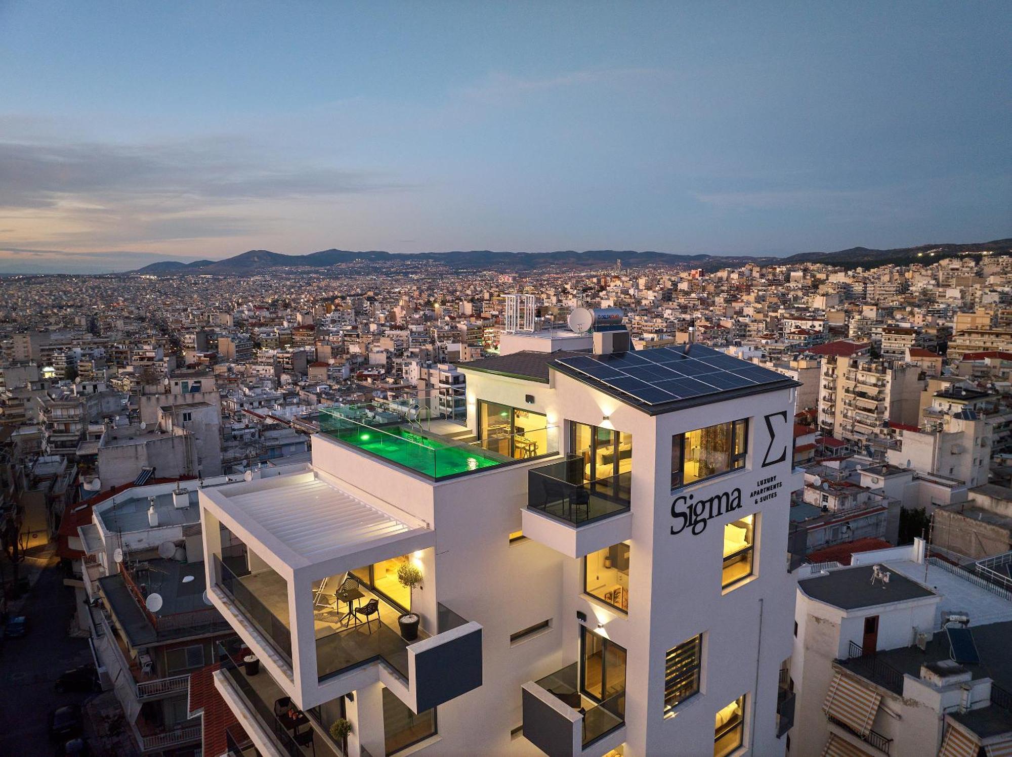 Sigma Suites Hotel Thessaloniki Buitenkant foto