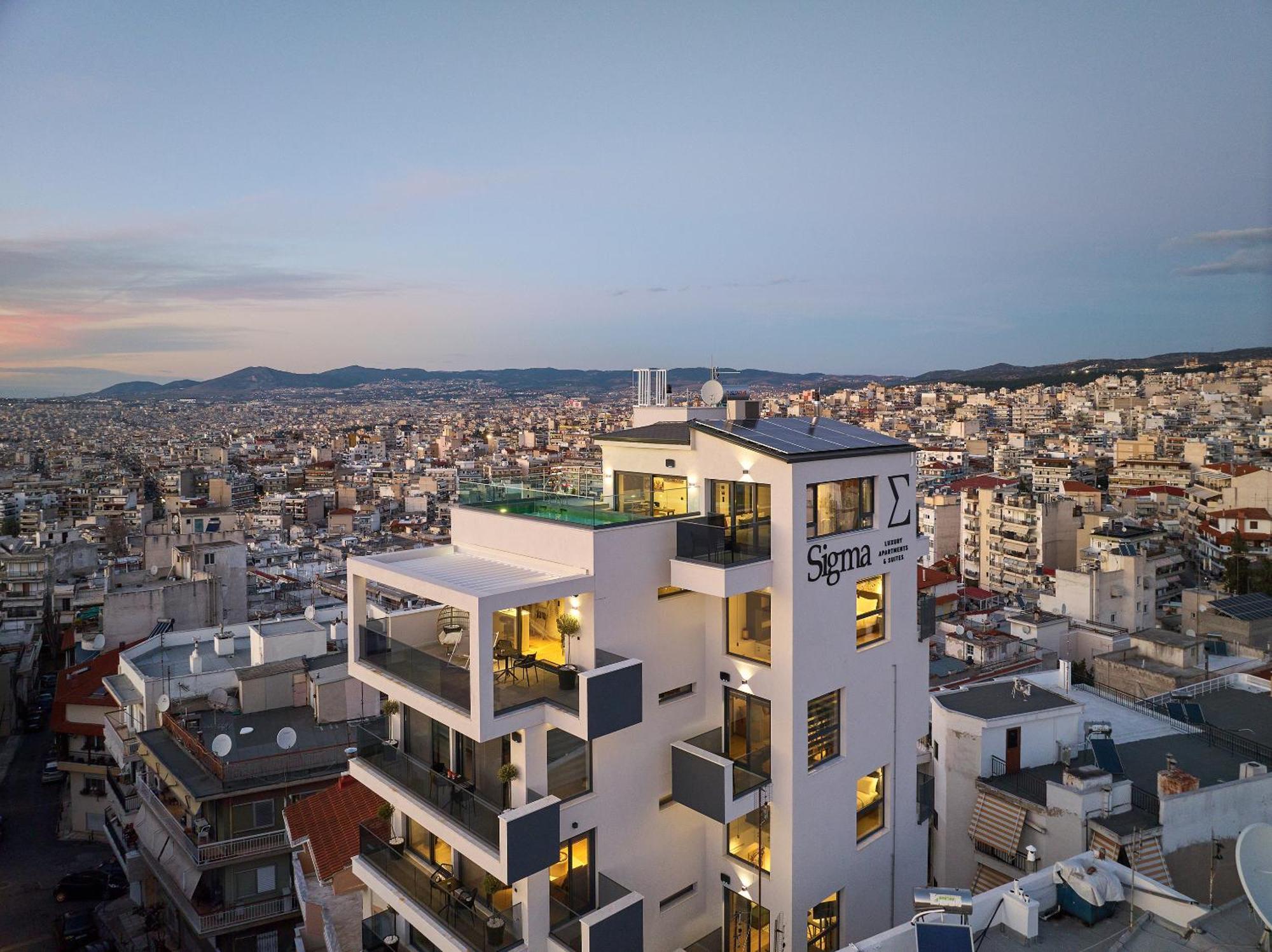 Sigma Suites Hotel Thessaloniki Buitenkant foto